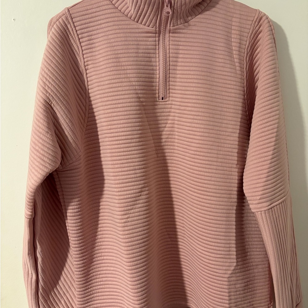 Long sleeve ribbed shirt